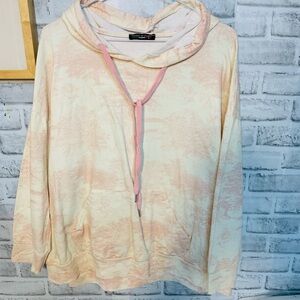 Made in Italy toile cotton hoodie